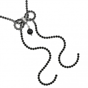 Silver necklace with Cubic Zirconia